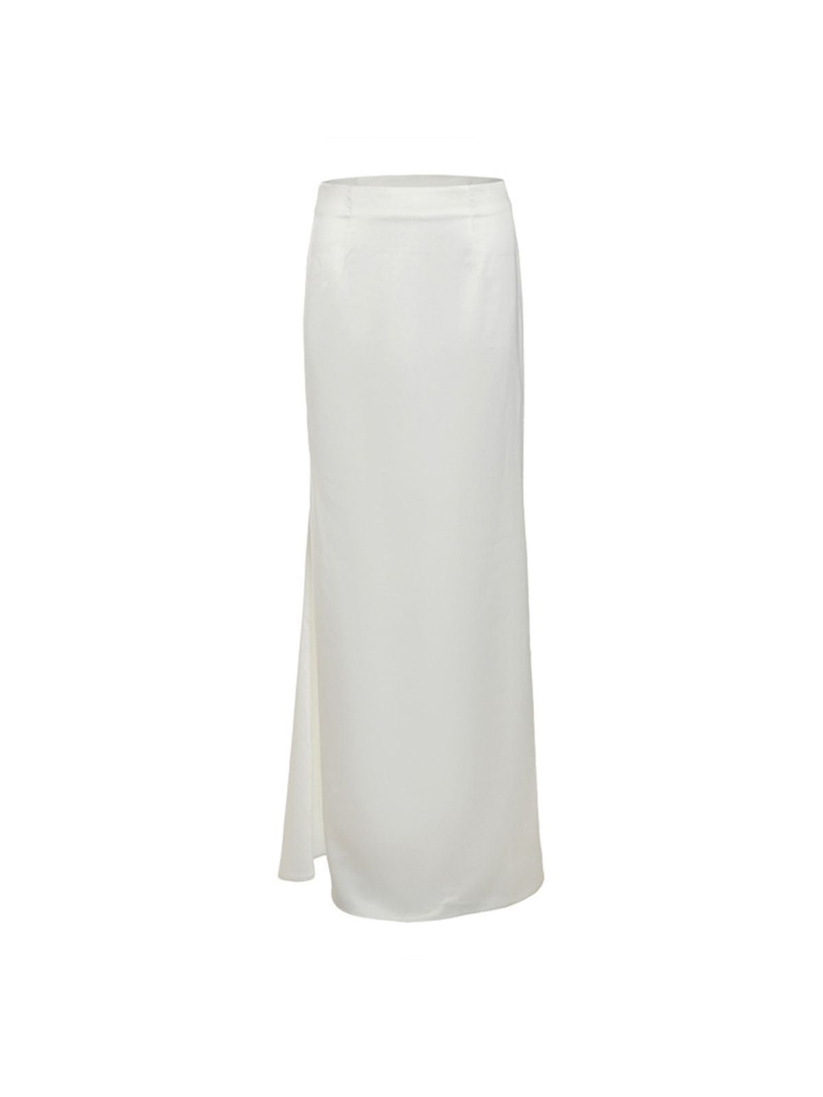 Bandeau Corset Dress with a long white skirt, elegant and perfect for formal occasions.